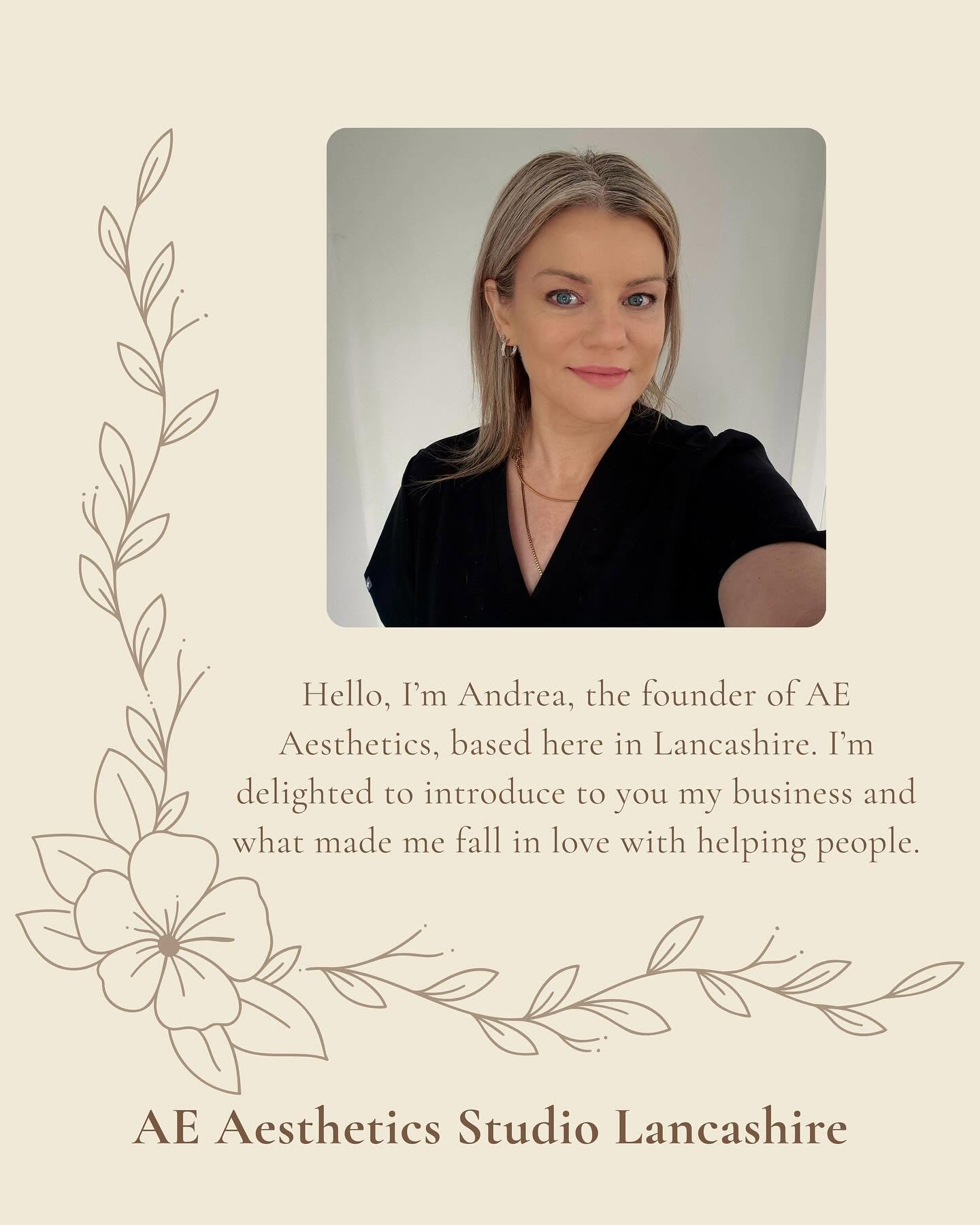 Andrea, founder of AE Aesthetics Studio
